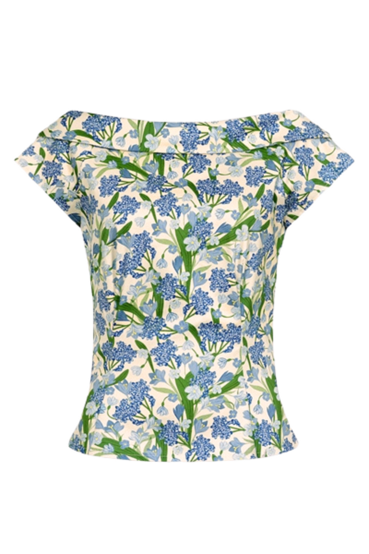 Collectif Cordelia Top #farve_dreamy-floral