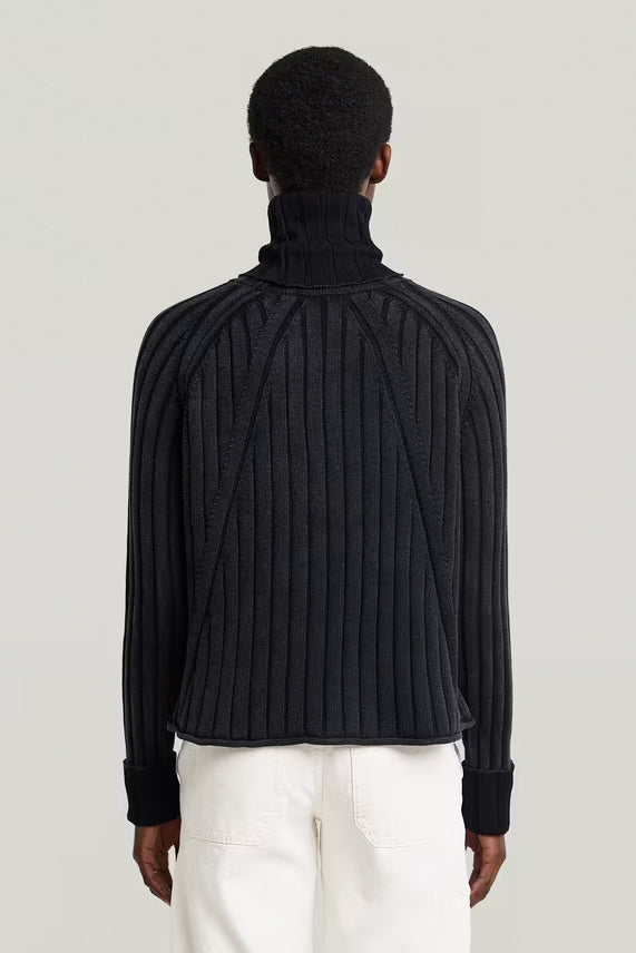 G-Star Washed Loose Turtle Knit