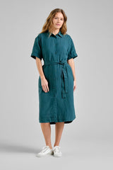 Dedicated Shirt Dress Ripa Linen