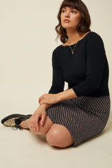 King Louie Border Skirt Nin