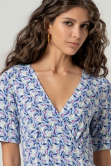 Surkana Hivi Wrap Dress