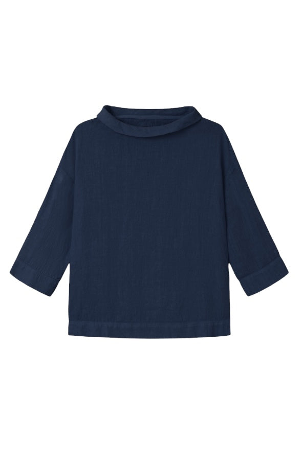 Own By Basics Linen Blouse Collar