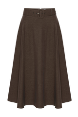 Daisy Dapper A-line Midi Skirt