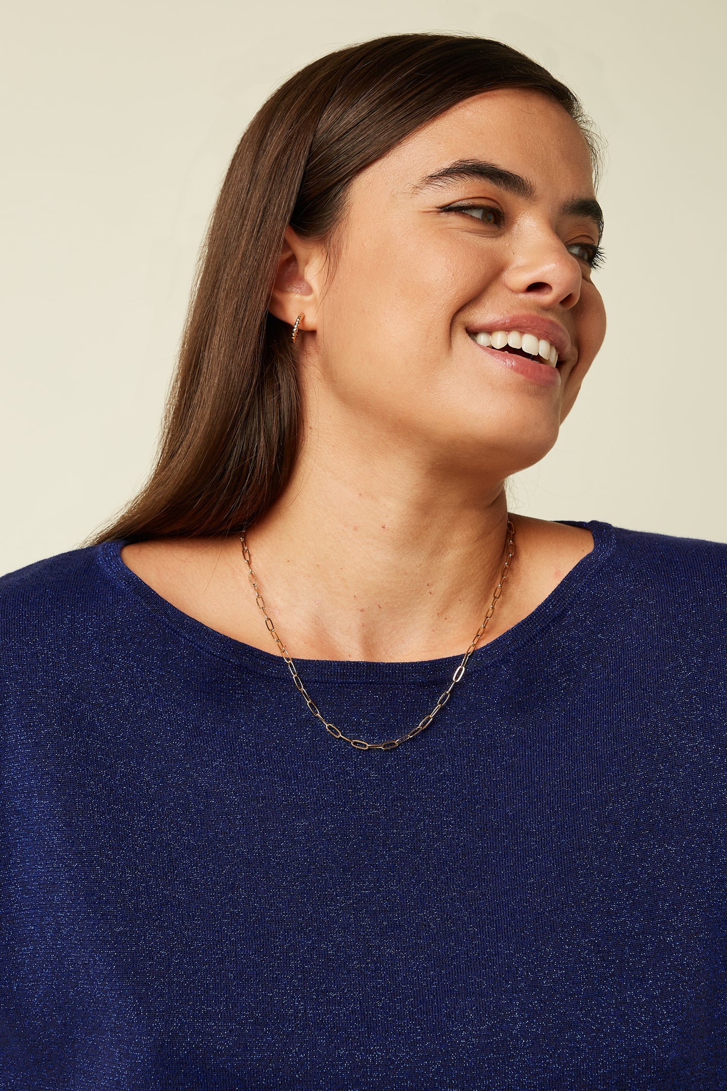 King Louie Laia Knit Top Lapis
