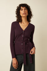 King Louie Mila Rib Cardigan Sere