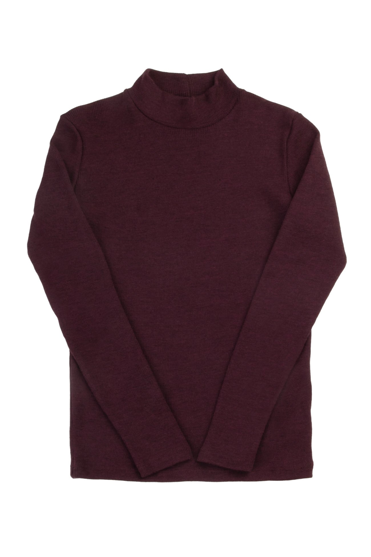 Joha Højhals Rib Bluse Merinould
