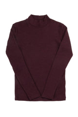 Joha Højhals Rib Bluse Merinould