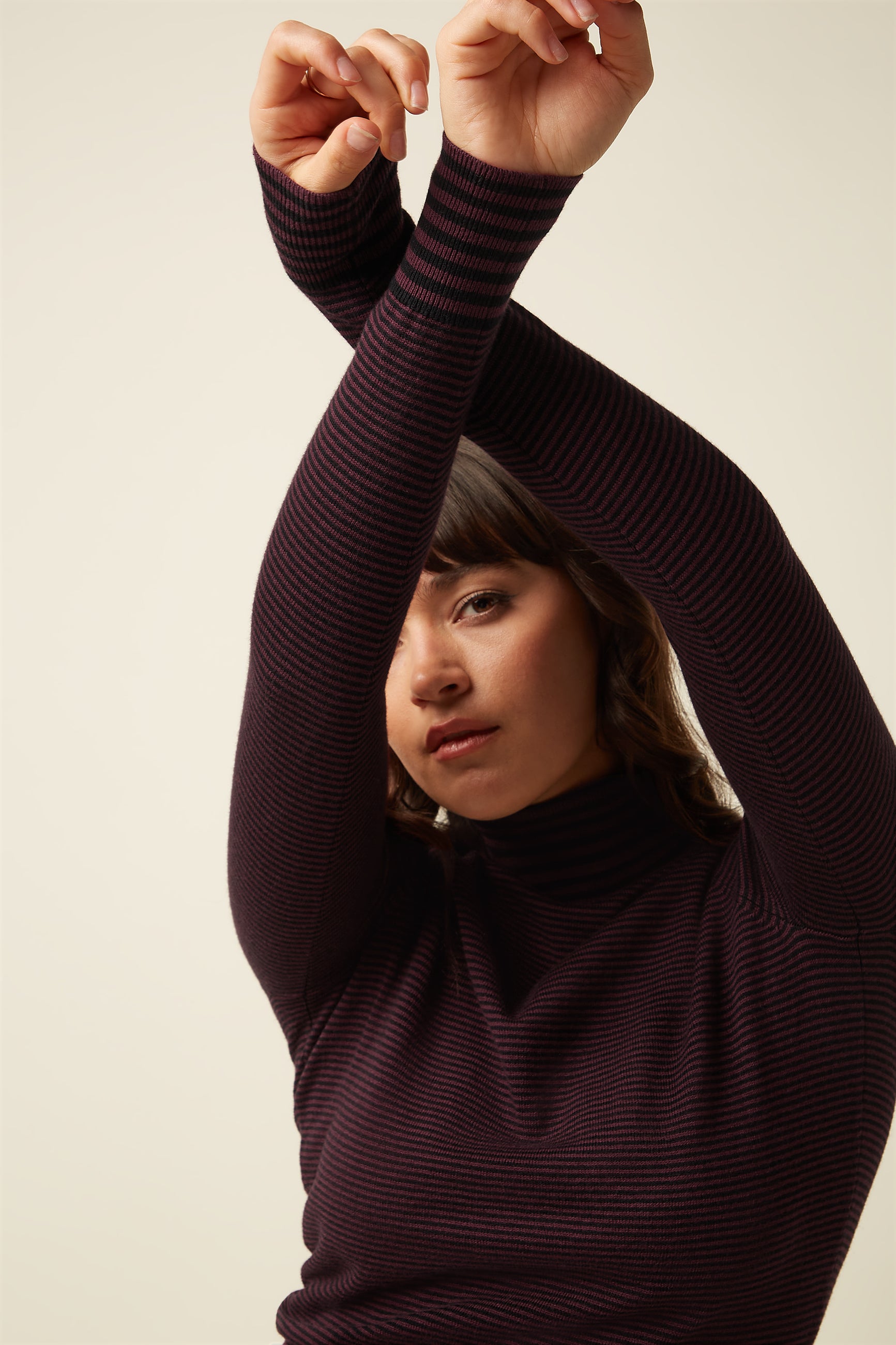 King Louie Rollneck Top Sere