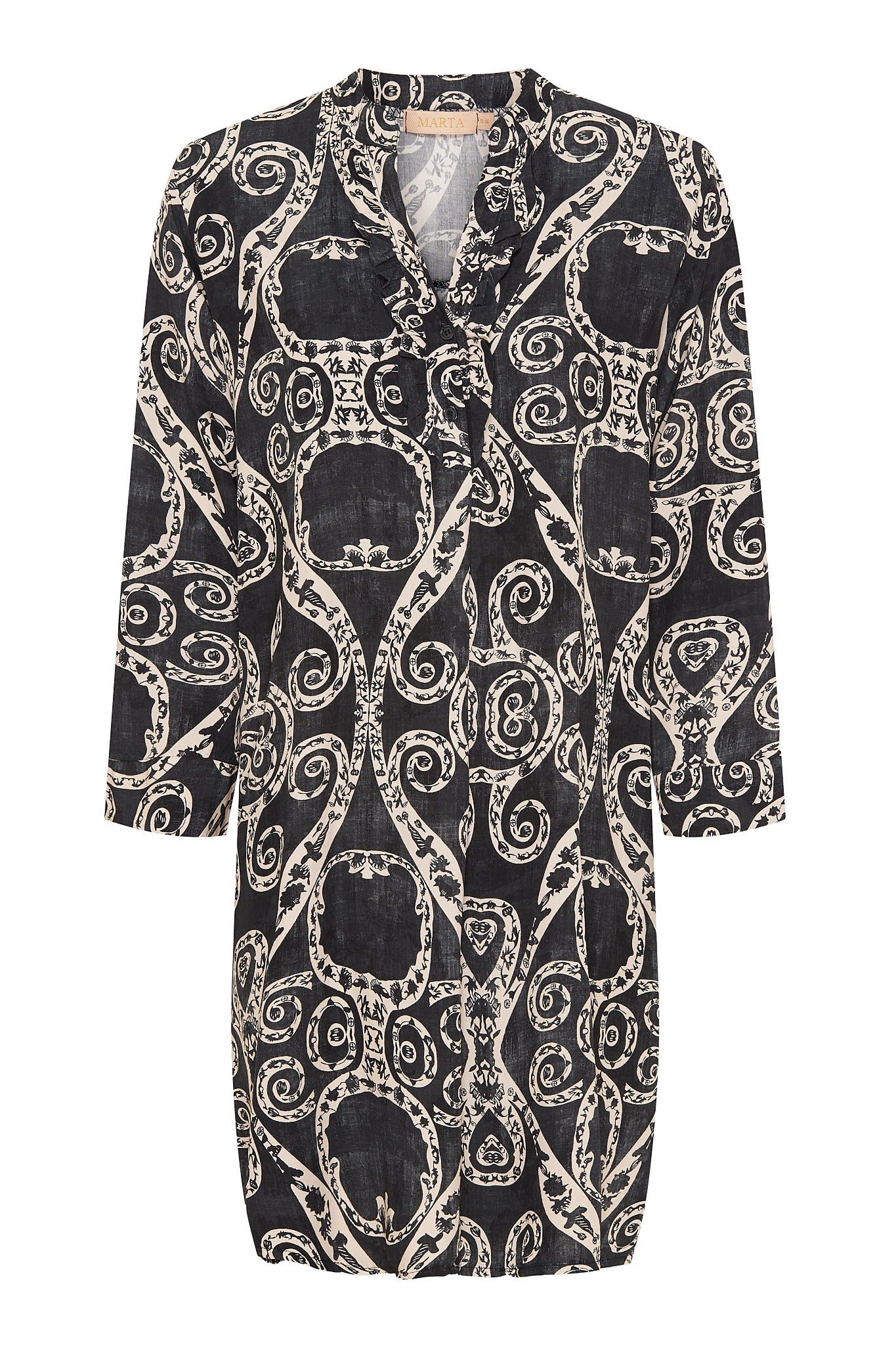 Marta du Chateau Kjole 2604B #farve_black-2685