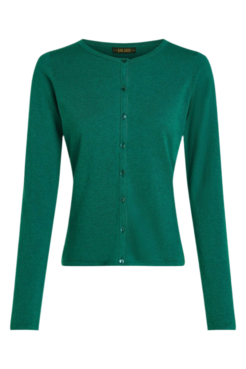 King Louie Cardigan Roundneck Cocoon