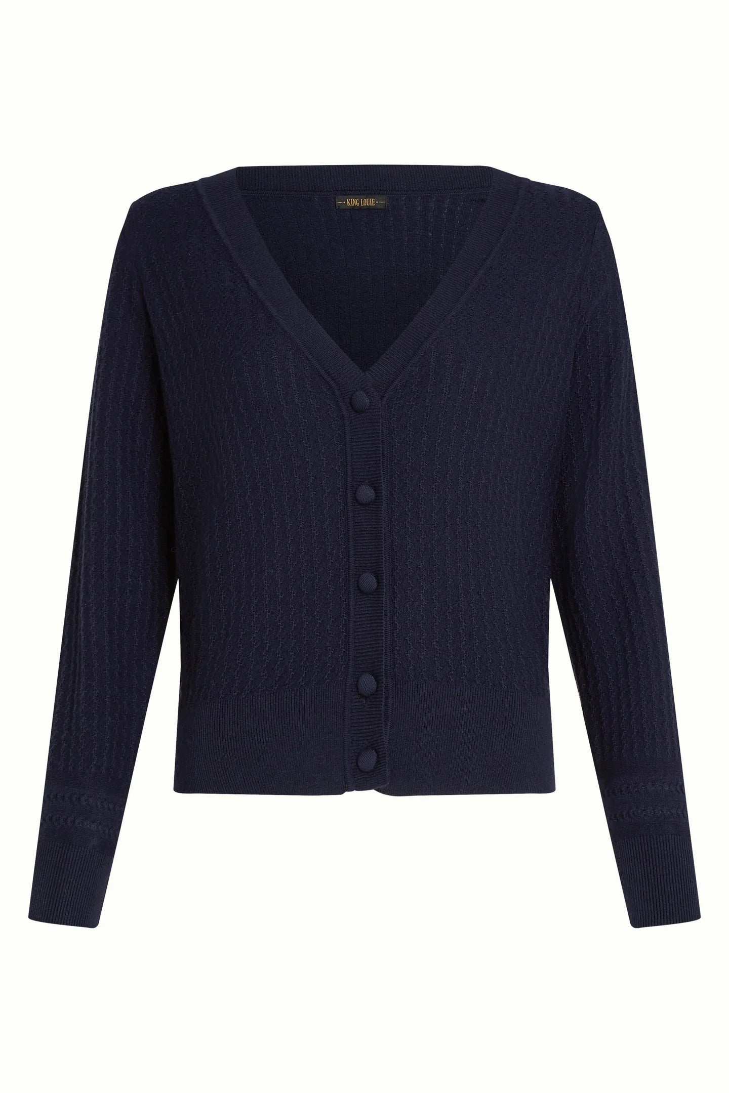 King Louie Deep V Cardigan Cedar