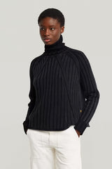 G-Star Washed Loose Turtle Knit