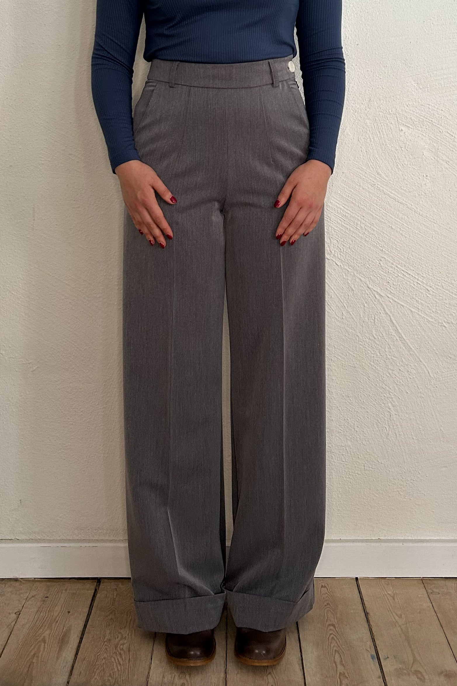 Weekend Doll High Waist Wide Leg Trousers