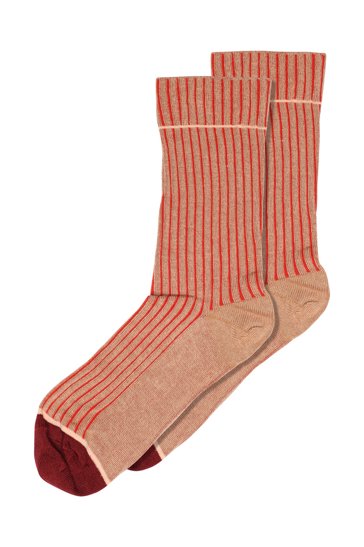 Mp Denmark Megan Socks #farve_tawny-brown