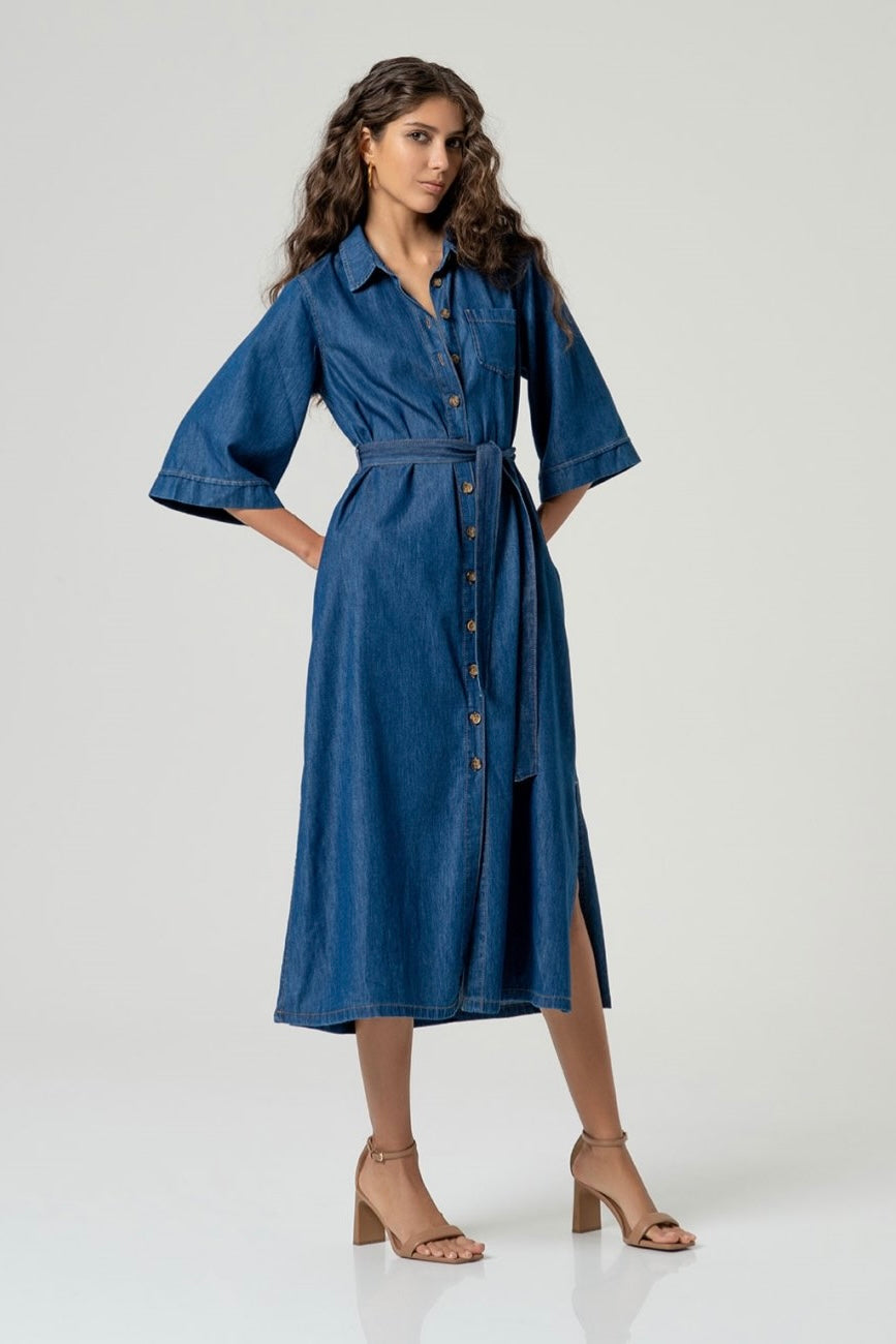 Surkana Inca Long Shirt Dress