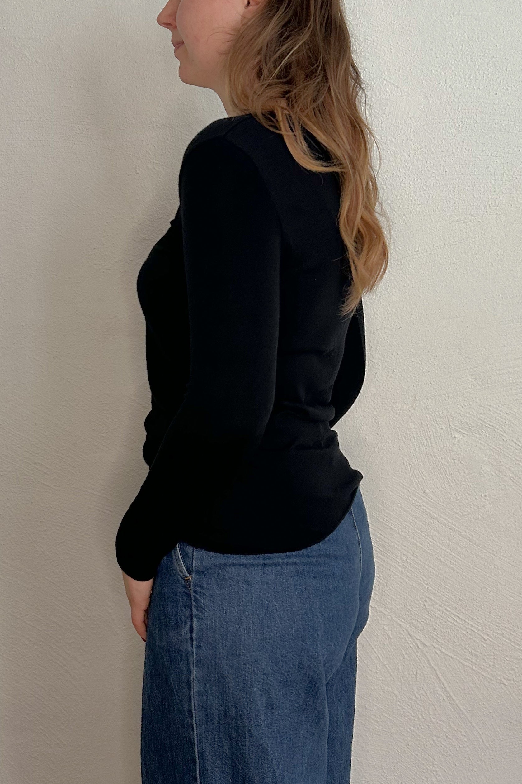 Sophies Langærmet V-hals Top