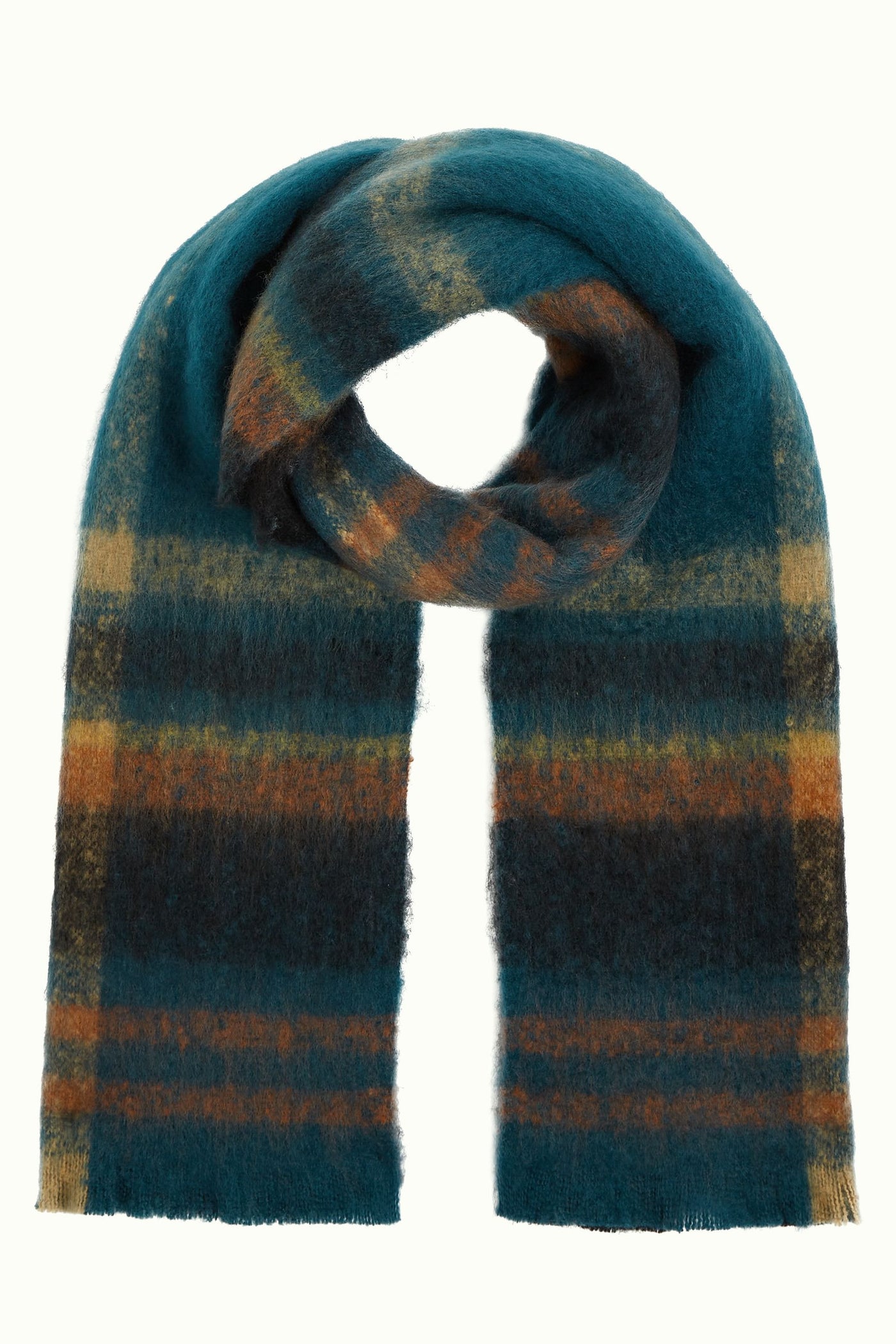 King Louie Scarf Check #farve_dragonfly-green