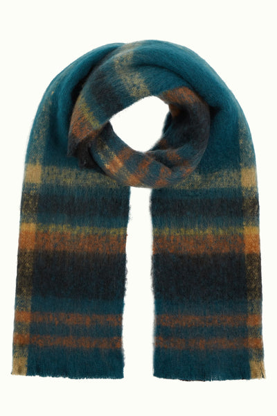 King Louie Scarf Check #farve_dragonfly-green
