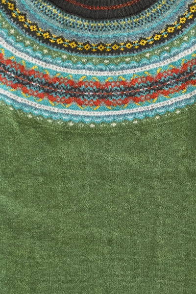 Eribé Alpine Short Sweater #farve_moss
