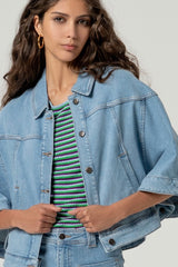 Surkana Inva Cape Cropped Jacket