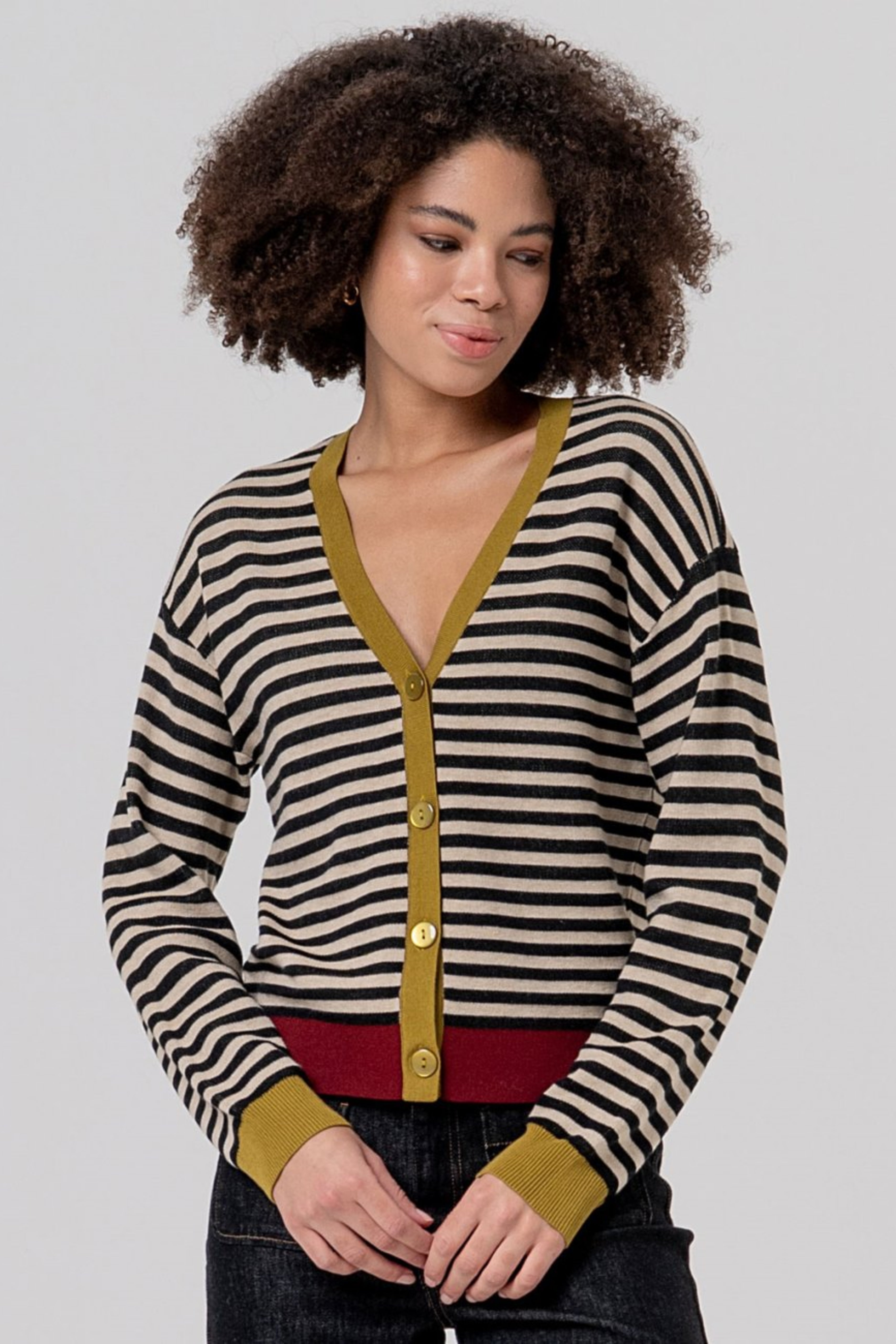 Surkana Funn V-Neck Cardigan