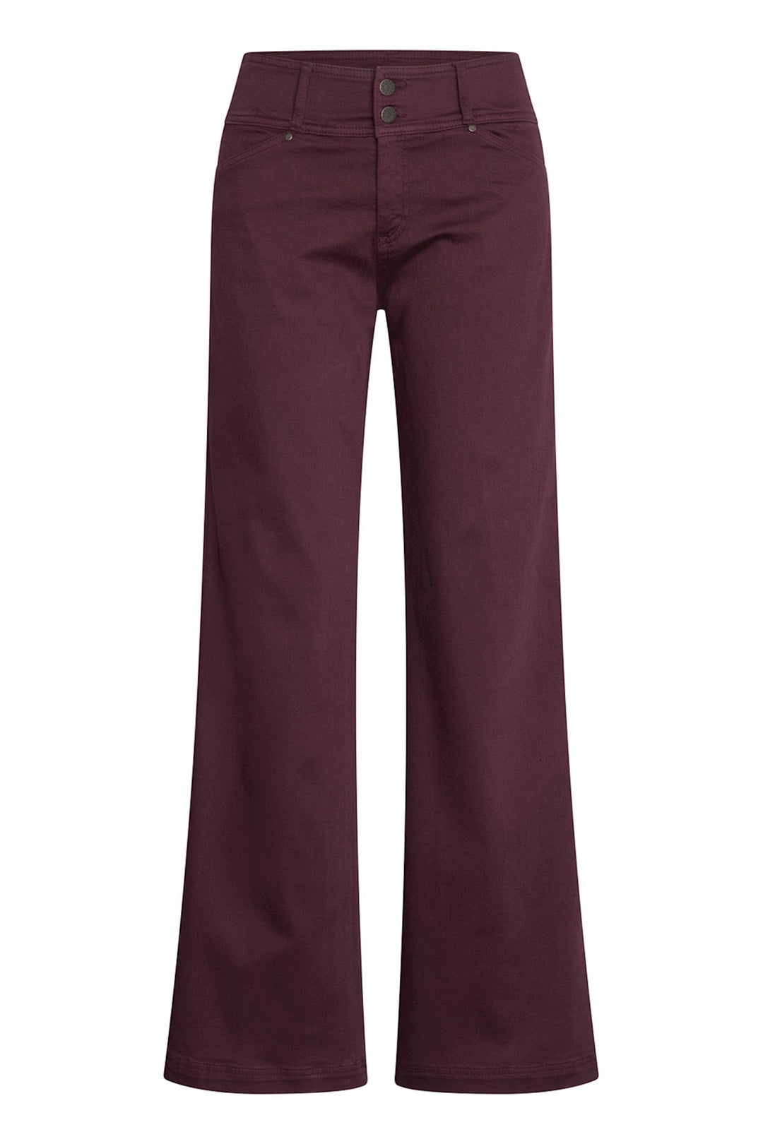 Cloud9 Lotus Wide Jeans #farve_aubergine