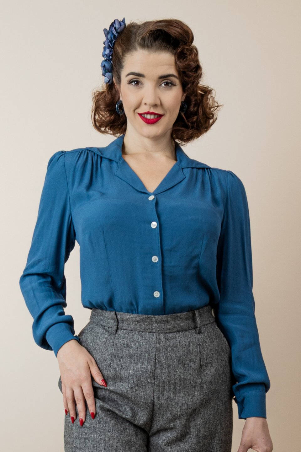 Weekend Doll Gene Long Sleeve Blouse