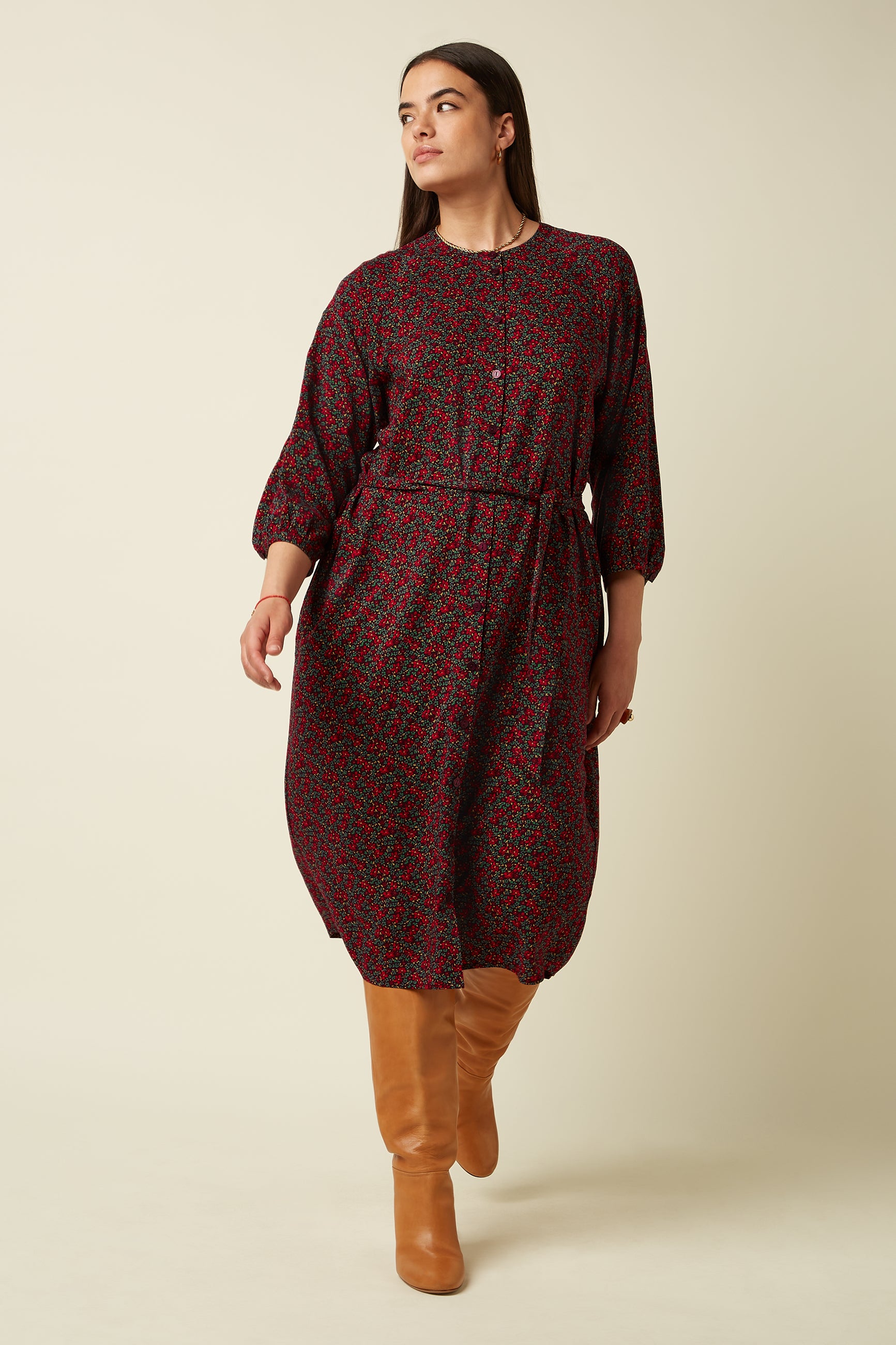 King Louie Cybil Dress Juniper