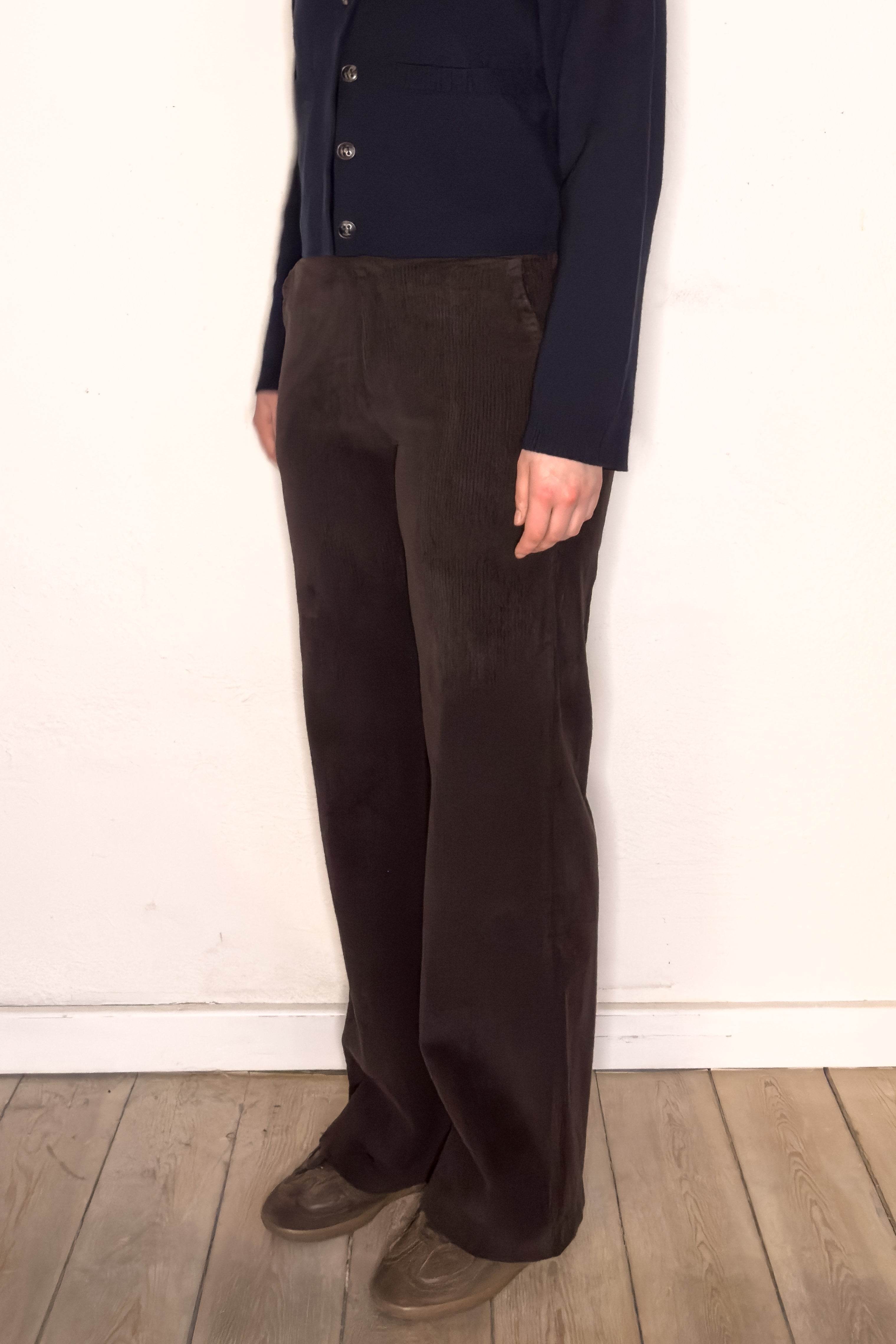 Amaze Cph Victoria Bredriflet Fløjl Bukser