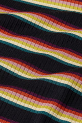 King Louie Rollneck Top Lottie Stripe