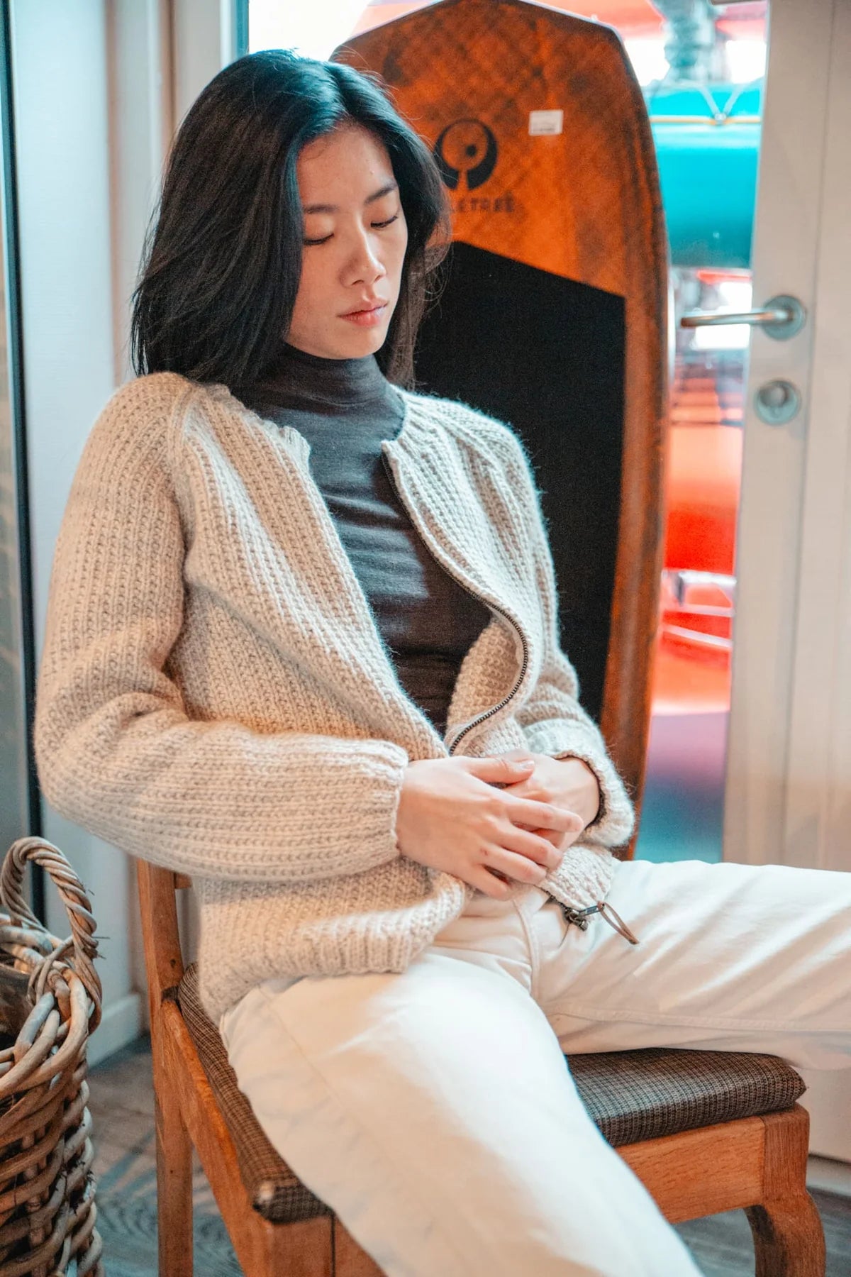 Fuza Wool Sol Cardigan