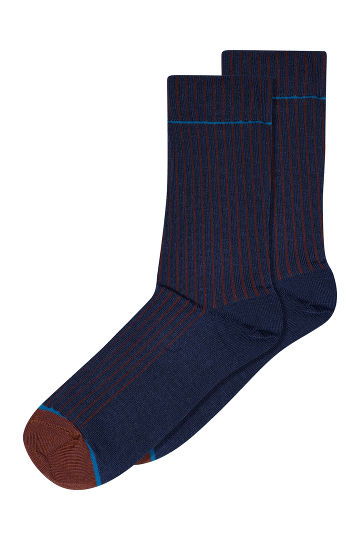 Mp Denmark Megan Socks #farve_navy