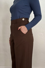 Weekend Doll High Waist Wide Leg Trousers