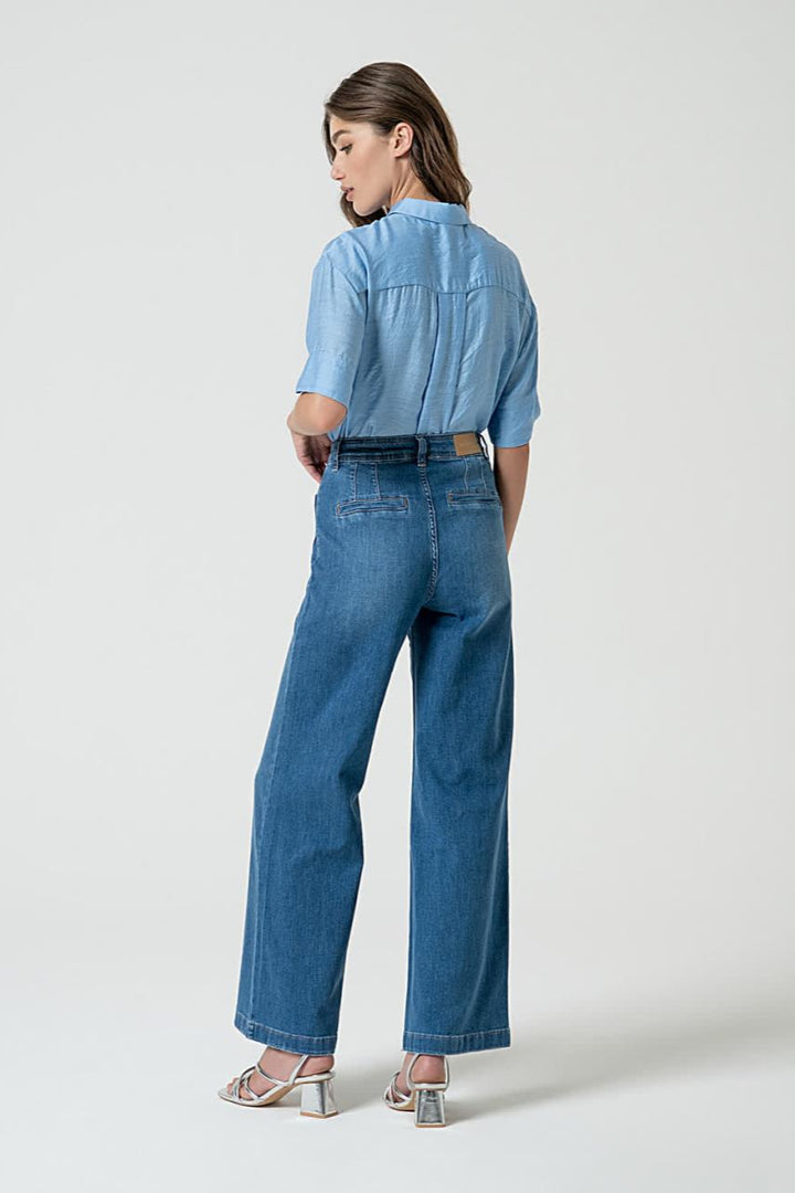 Surkana Kaim Flare Jeans Pockets