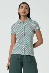 Surkana Orve Short Sleeve Shirt #farve_verde