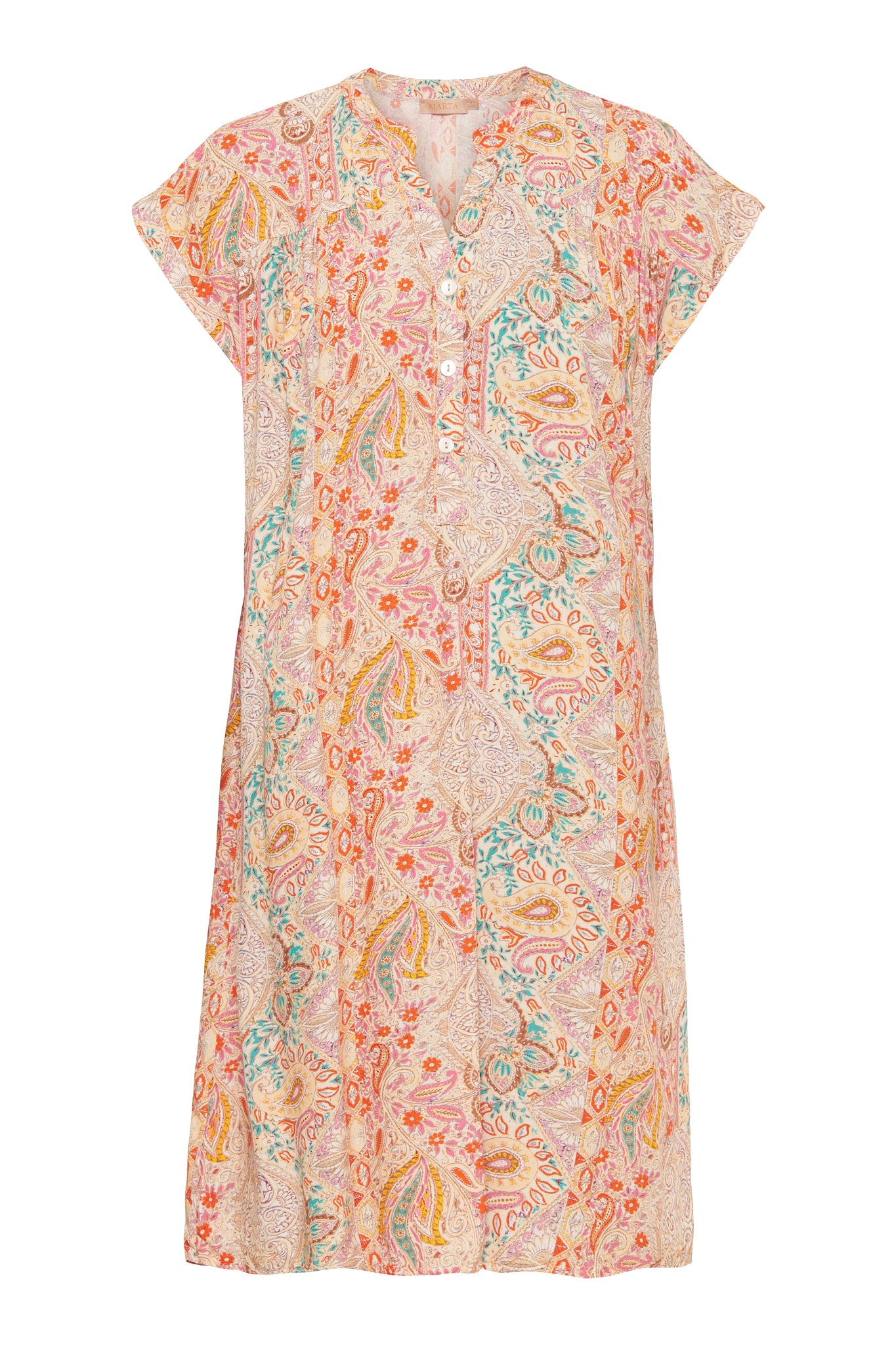 Marta du Chateau 5269 Kjole #farve_beige-6372