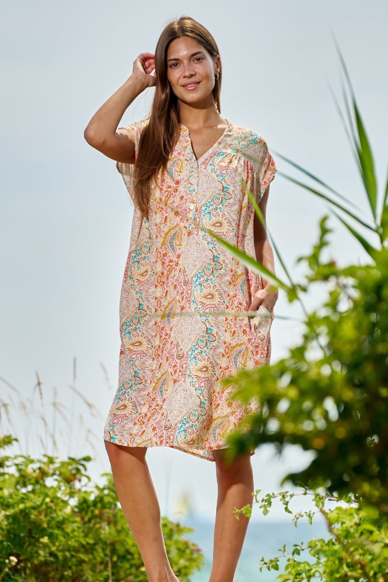 Marta du Chateau 5269 Kjole #farve_beige-6372