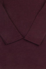 Joha Rundhals Rib Bluse Merinould