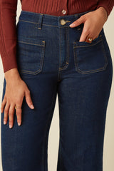 King Louie Paige Pocket Pants Muse Denim