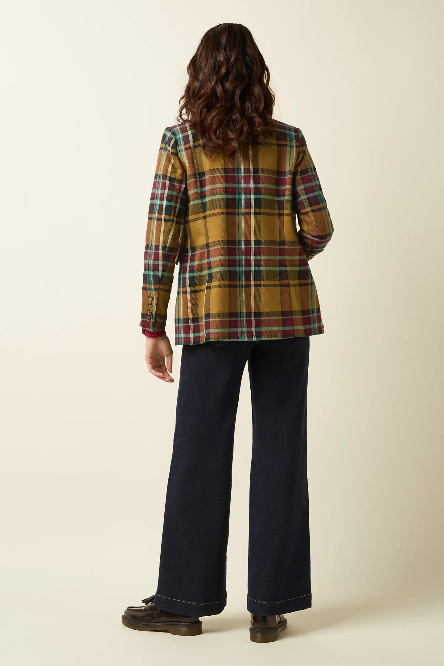 King Louie Daisy Blazer Caroll Check