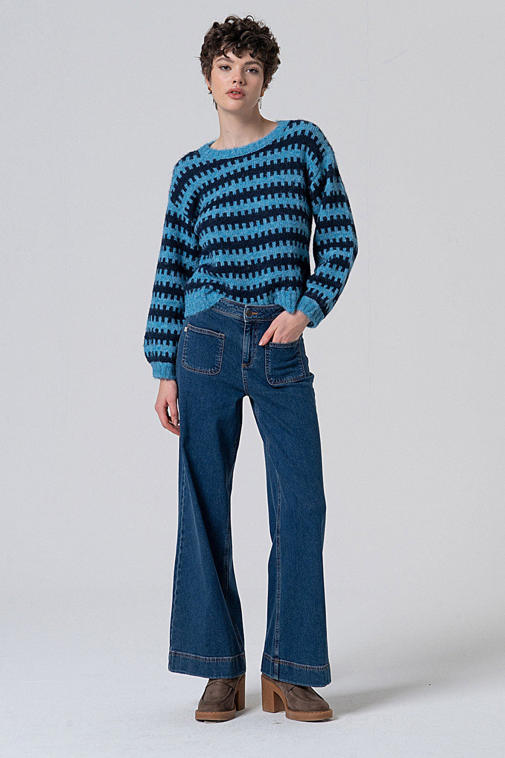 Surkana Lije Wide Pants Denim