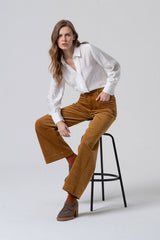 Surkana Liyu Flared Pants Corduroy