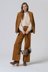 Surkana Liyu Flared Pants Corduroy