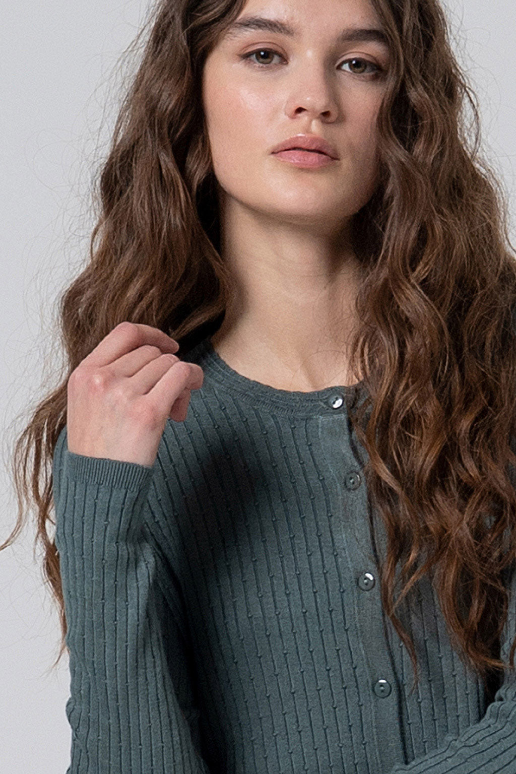 Surkana Liza Ribbed Cardigan