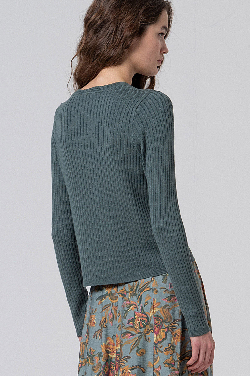 Surkana Liza Ribbed Cardigan