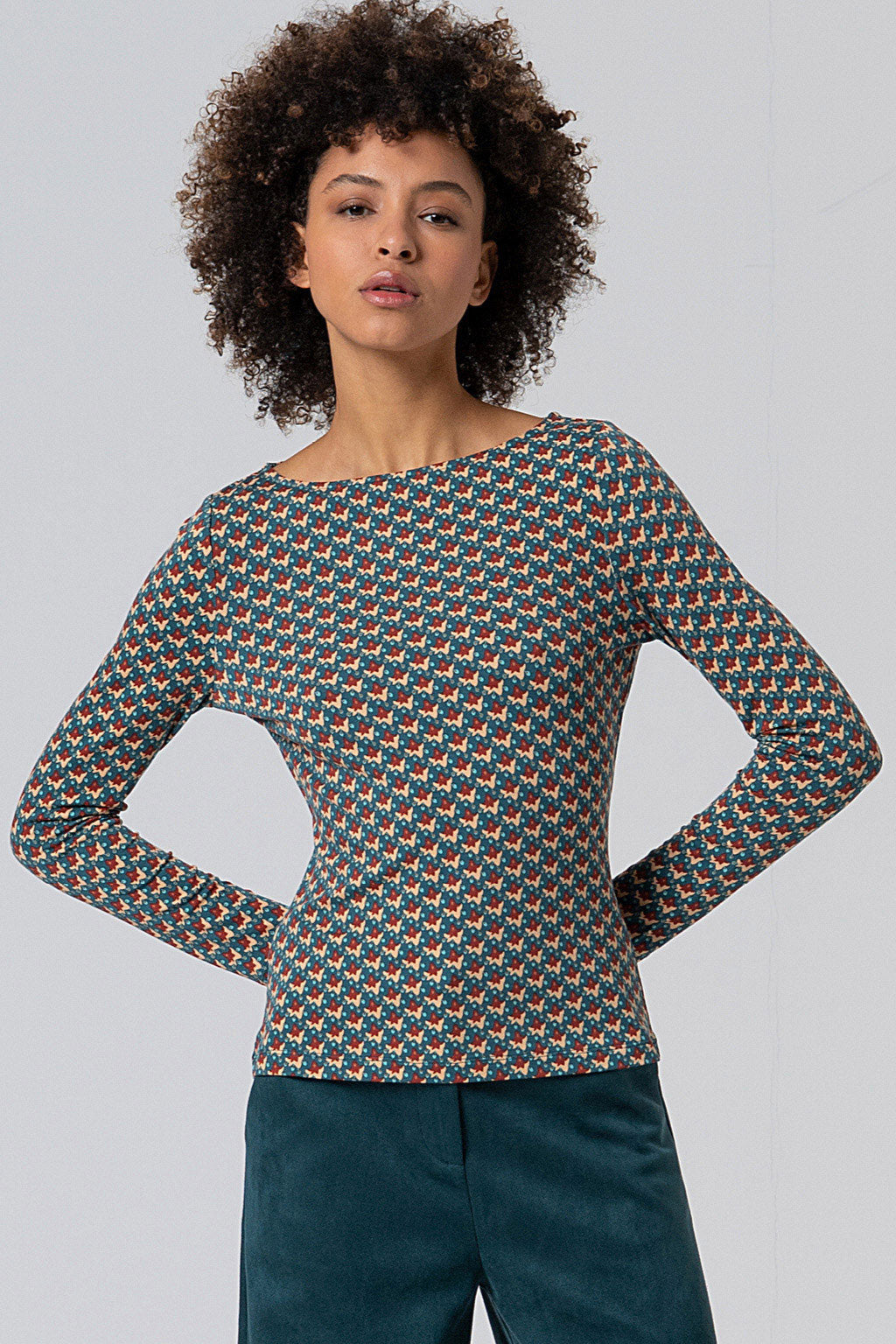 Surkana Omfo Boatneck T-shirt