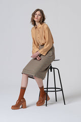 Surkana Omfo Flared Skirt