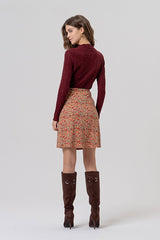 Surkana Cape Short Skirt