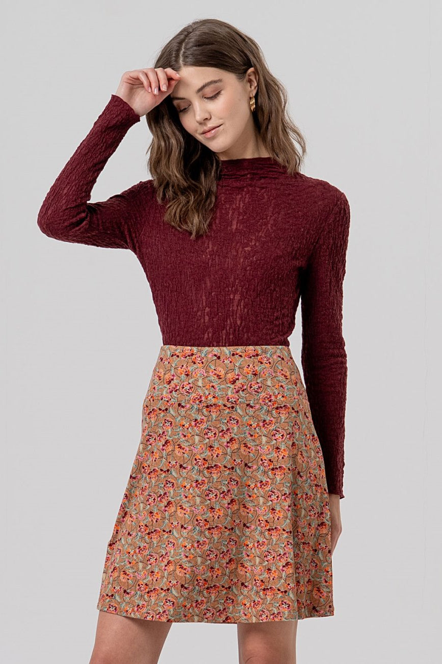 Surkana Cape Short Skirt