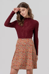 Surkana Cape Short Skirt
